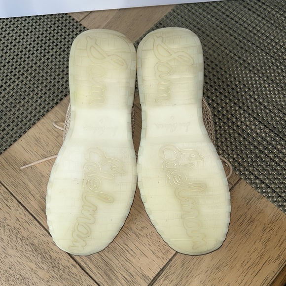 LIK NEW! Sam Edelman Delma Raffia Sneakers - Picture 8 of 11